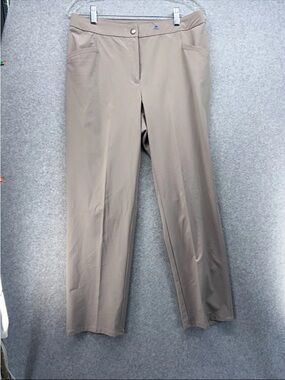 Chico's Lightweight Taupe Ankle Pants